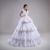 Wedding dress in style of the princess