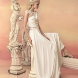 Wedding dress from the Hellas collection in the Greek style