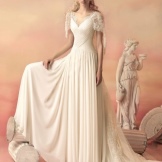Wedding dress from the Hellas collection with sleeves