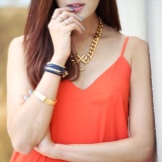 Orange Dress Jewelery