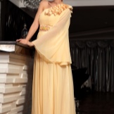 Yellow evening gown from China