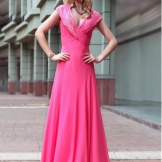 evening dress from China chiffon