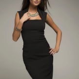 Dress with pencil skirt for women with hourglass figure