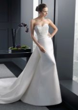Mermaid Wedding Dress with Wave Cut