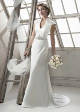 Wedding dress mermaid simple