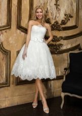 Short wedding dress from Yusupova Couture