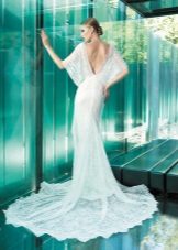 Wedding dress with an open back by YolanCris