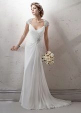 Wedding dress straight