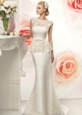 Wedding dress from Naviblue Bridal with Basques