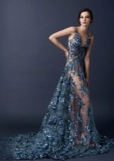 Wedding dress from Paolo Sebastian openwork