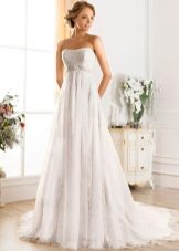 Empire Empire Wedding Dress by Naviblue Bridal