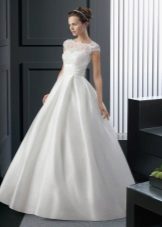 Closed wedding dress magnificent