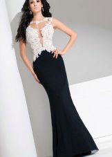 Evening dress from Tony Bowls lace