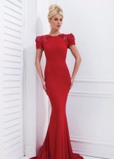 Tony Bowls Red Evening Dress