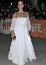 evening dress from Marcheza on the red carpet