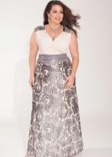 Printed evening dress by igigi