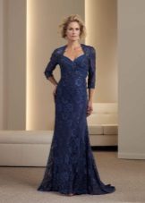 Evening dress for the wedding of her daughter