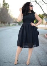 Evening dress full black case