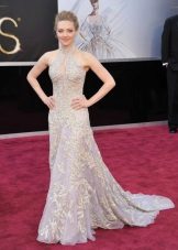 Expensive evening dress from Alexander McQueen