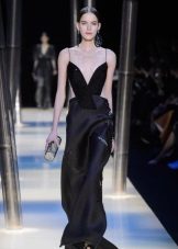Black evening dress from Armani