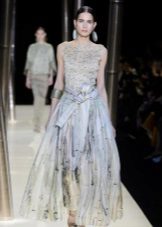 Chiffon evening dress from Armani