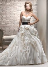 Wedding dress with a corset direct