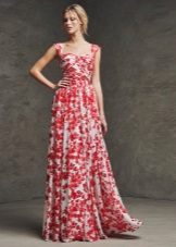 Summer evening dress by Pronovias