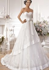 Multi-tiered wedding dress from Naviblue Bridal's Idylly collection