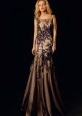 Evening dress from Oksana flies black
