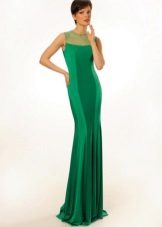 Evening dress from Oksana fly green