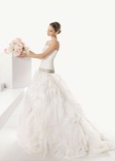 Wedding dress from Rosa Klara 2013 with a fluffy skirt