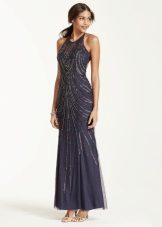 Evening dress with an American armhole for prom 2016