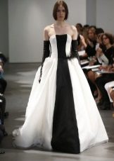 Man-black wedding dress by Vera Wang