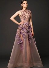 Tulle evening dress