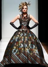 Gorgeous brocade evening dress