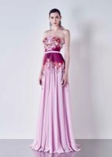 Evening dress for the type of figure rectangle