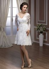 A-line wedding dress from the Pearl collection by Hadassah