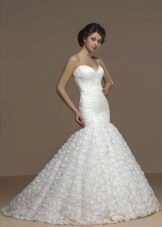 Mermaid wedding dress from Gold collection by Hadassah