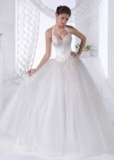 Wedding dress with eagerness