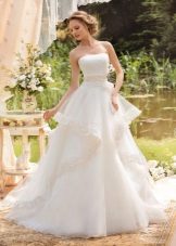 Wedding dress from the collection of Sole Mio multi-layered