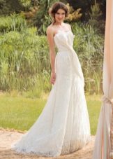 Wedding dress from the collection of Sole Mio a-silhouette