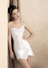 Short wedding dress from the collection On the road to Hollywood