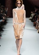 Velvet dress for every day