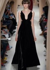 Evening dress from Valentino velvet