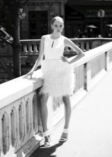 Wedding dress from Hugo Zaldi with neckline