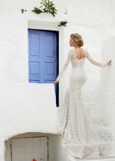 Wedding dress from Lanesta lace
