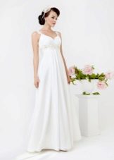 Wedding dress from the collection of Simple White by Kookla Empire