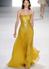 Beautiful mustard dress