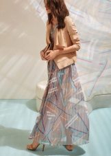 Outerwear for chiffon dresses