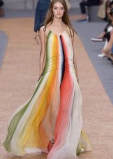 Free chiffon dress with straps